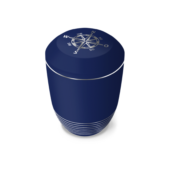 Feuer und Erde Aqua Kompass Bio Lehm Urne Seeurne