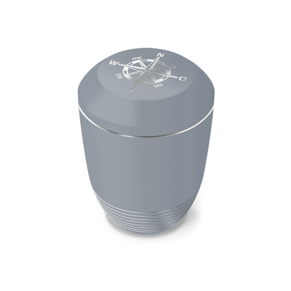 Feuer und Erde Aqua Kompass Bio Lehm Urne Seeurne