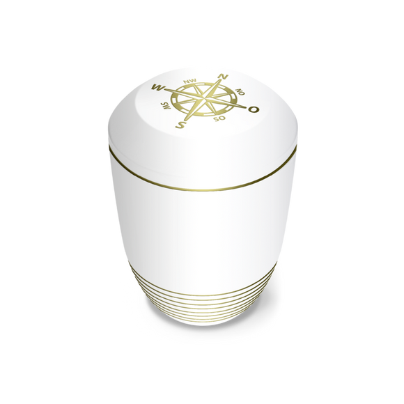 Feuer und Erde Aqua Kompass Bio Lehm Urne Seeurne