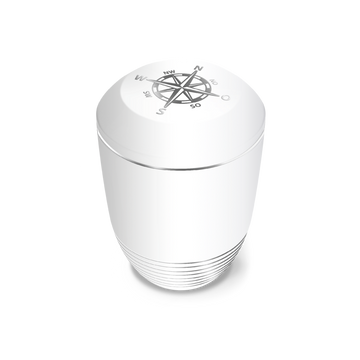 Feuer und Erde Aqua Kompass Bio Lehm Urne Seeurne