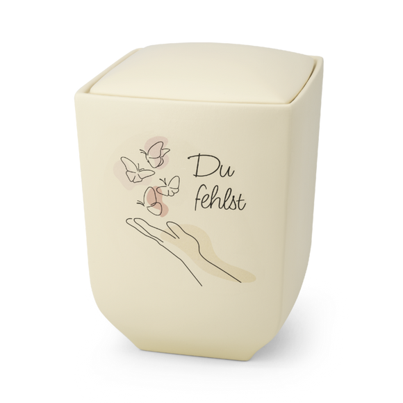 Feuer und Erde Art Windsor Bio Lehm Urne