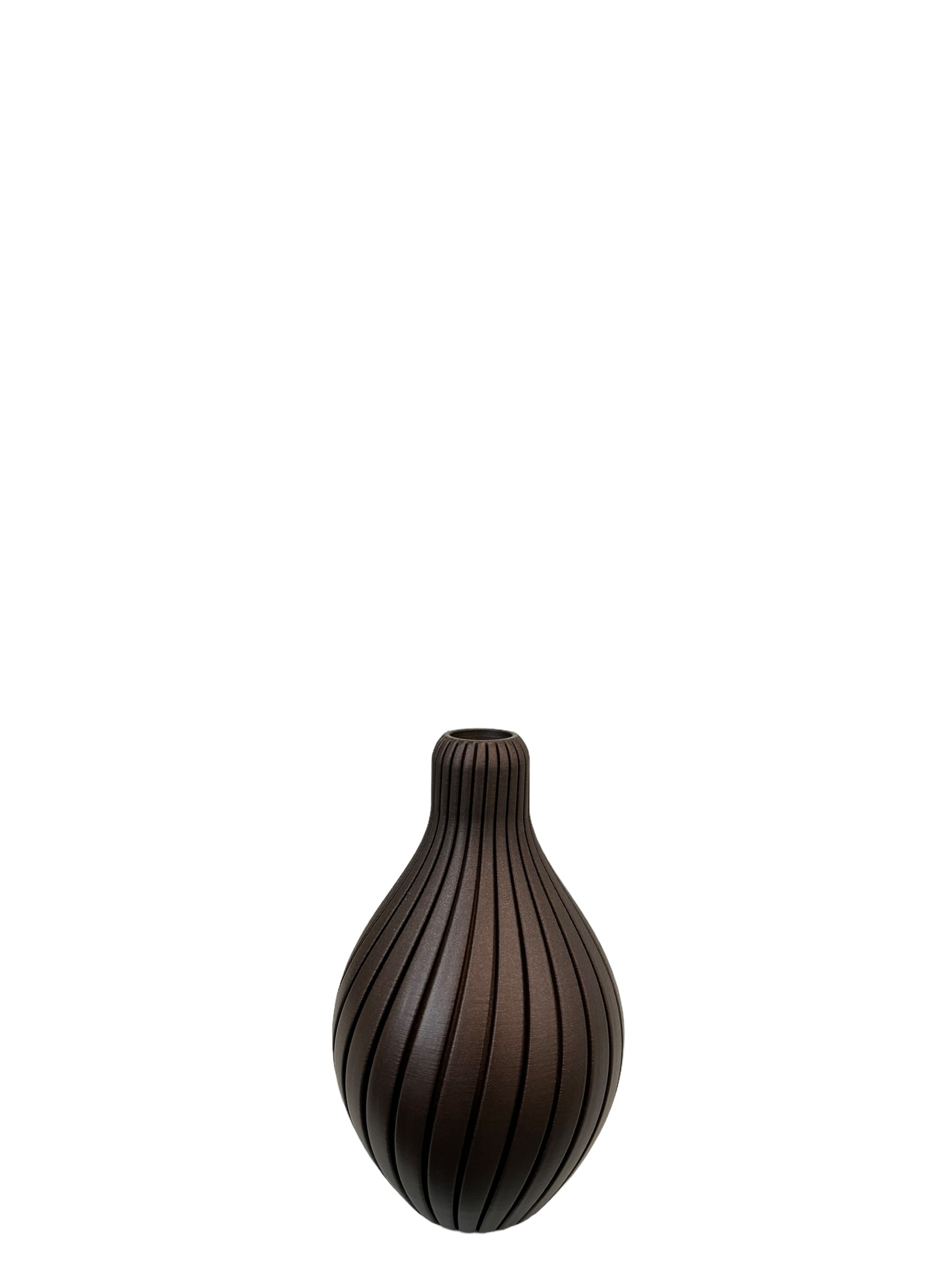 Buy chestnut-brown 3D-Decorations Decorative vase Aurora