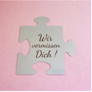 Erinnerungsstück Großes Puzzle mit Spruch weiss-10