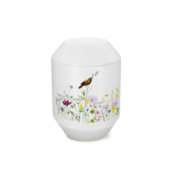 Feuer und Erde Botanica Oktagon Bio Lehm Urne