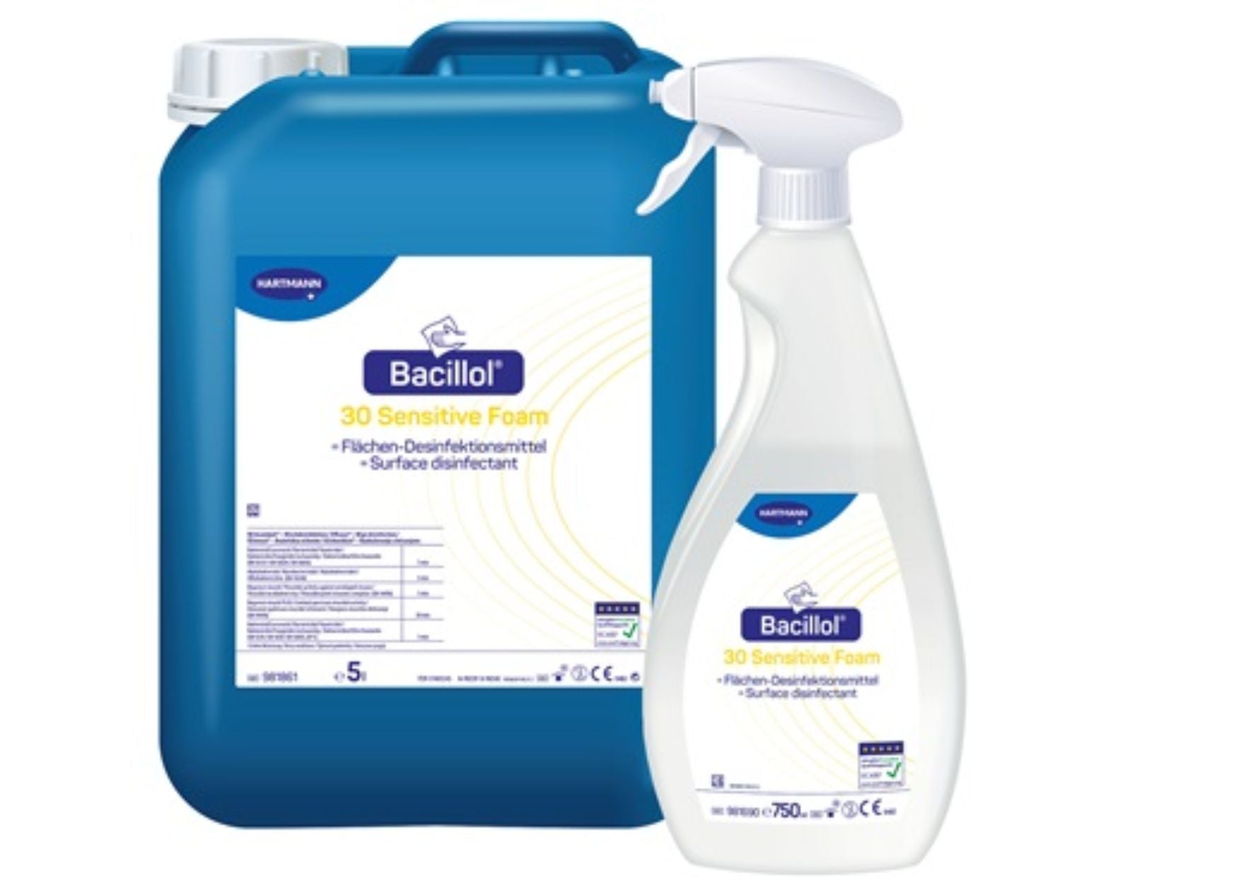 Hartmann Bacillol 30 Sensitive Foam surface disinfectant