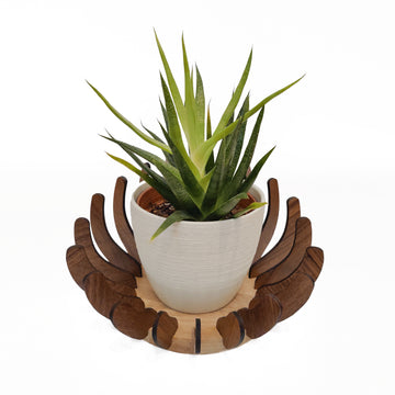 Bella Memoriam Urnenkranz Eiche Nussbaum - 0