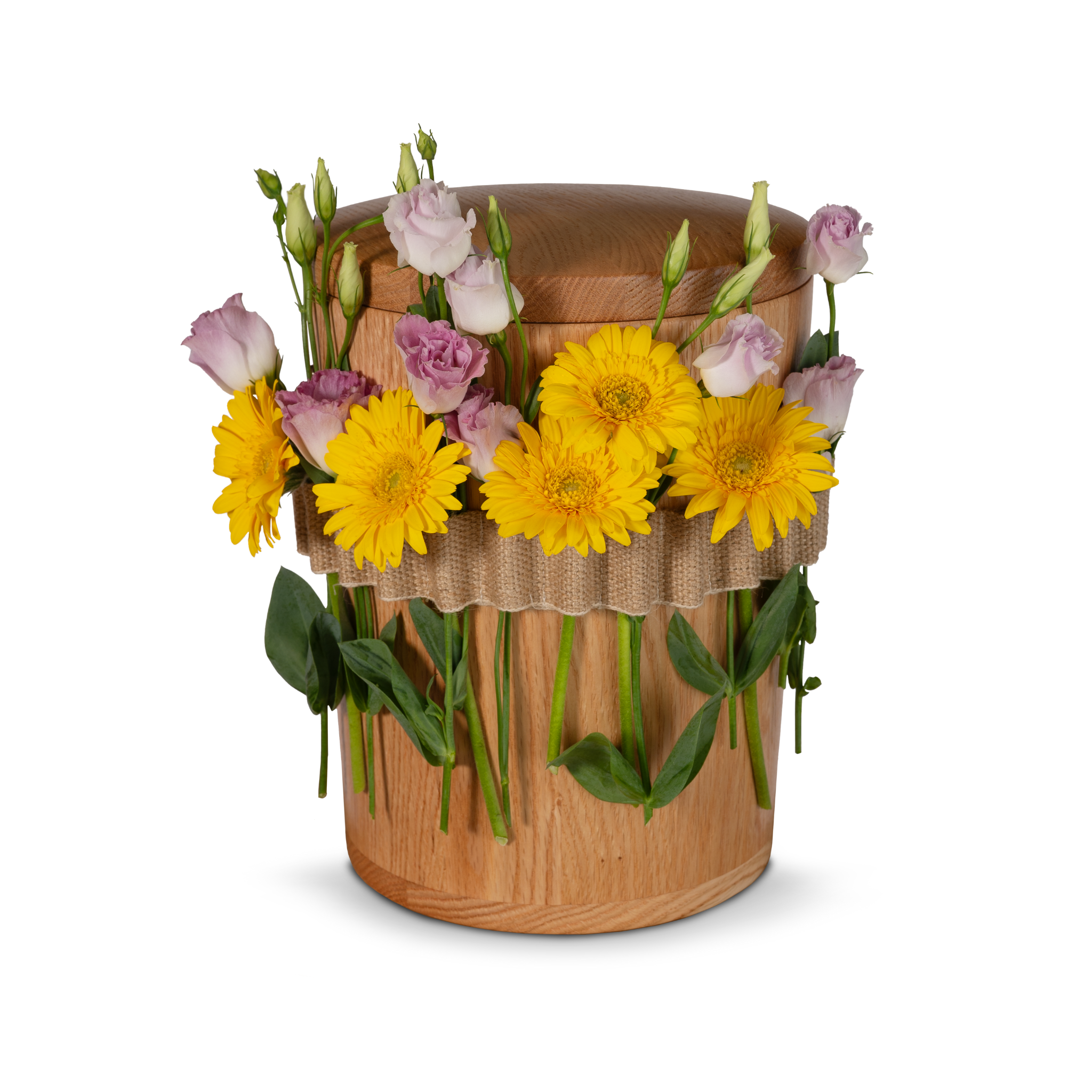 Lavabis flower ribbon for urns