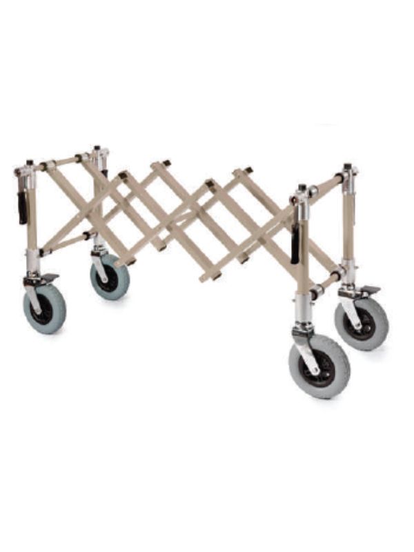 Buy champagne Ceabis scissor trolley in 5 colors