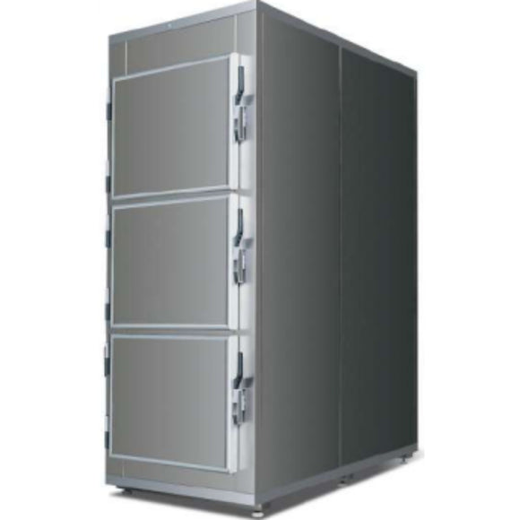 Leichenkühlzelle für 3 Körper