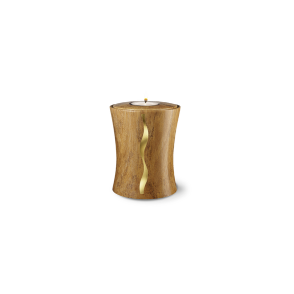 Memoria del fuoco e della terra Urna in argilla organica Contura strip