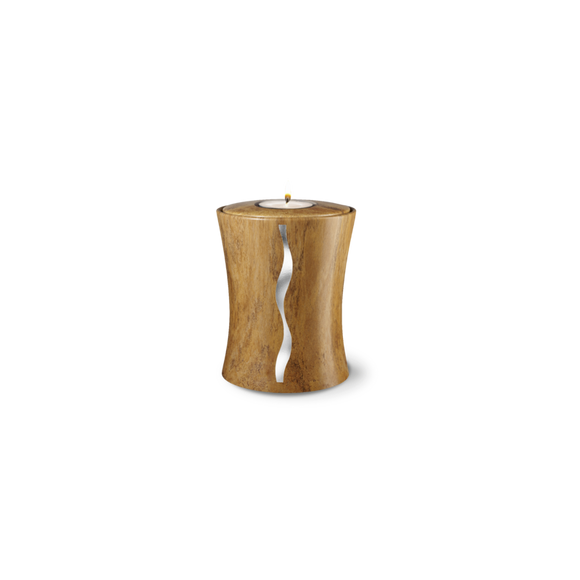 Memoria del fuoco e della terra Urna in argilla organica Contura strip