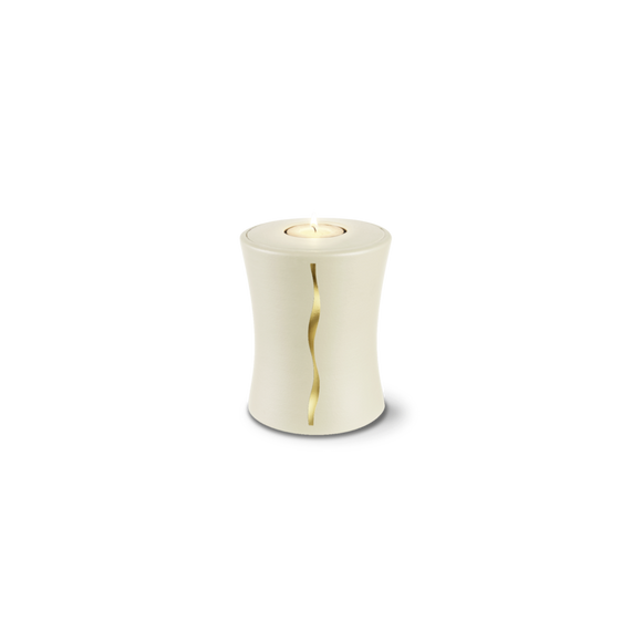 Memoria del fuoco e della terra Urna in argilla organica Contura strip