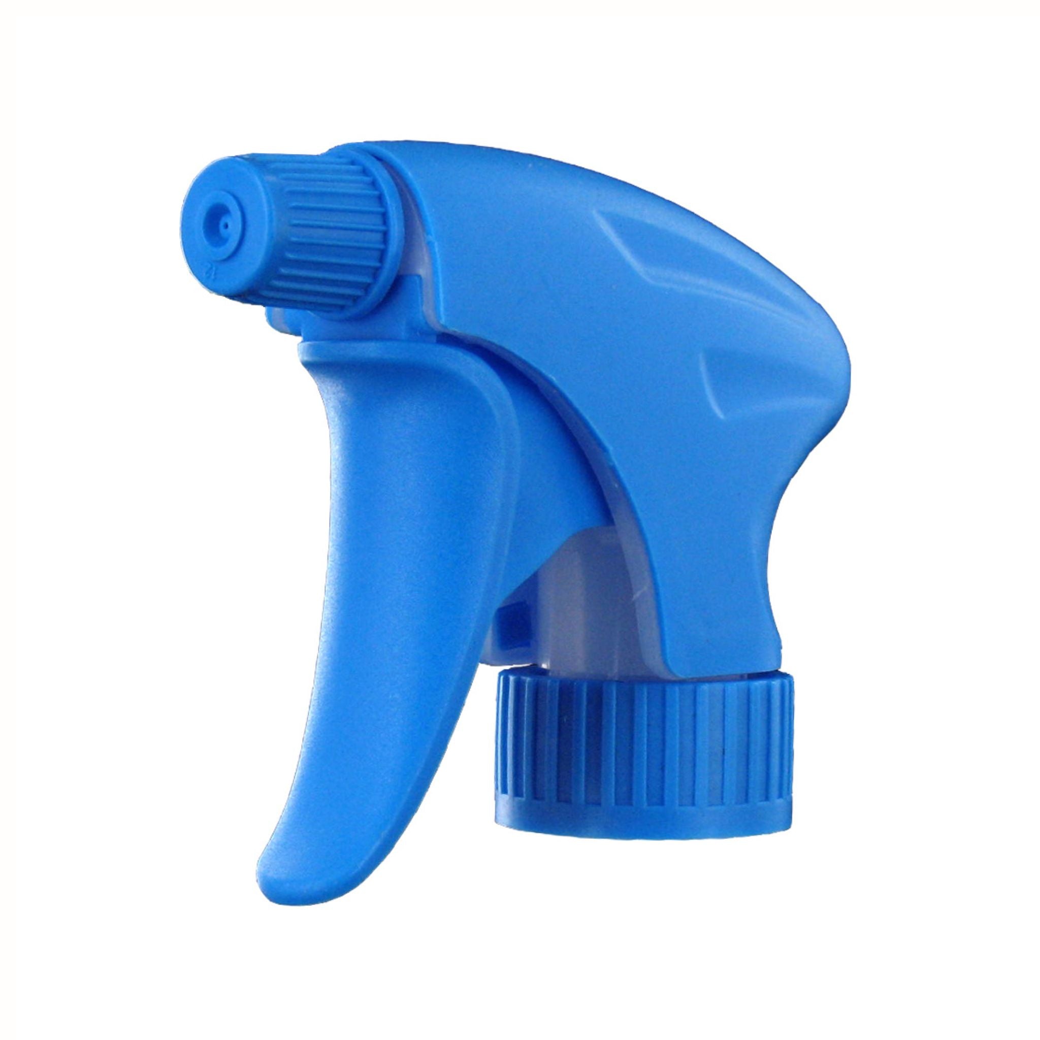 Spray head, chemical-resistant, blue