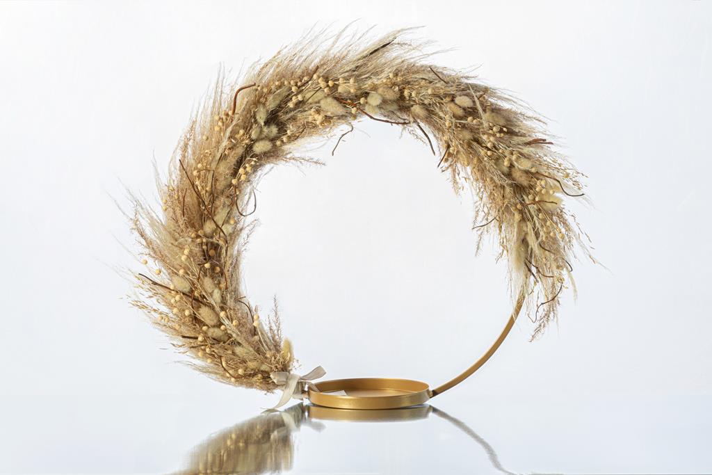 Kaufen gold-nartur Spalt Urnen Deko Ring