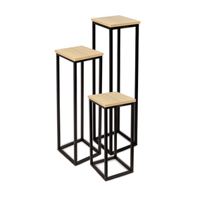 Dekorationssäulen mit robustem Stahlgestell