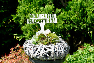Grabstecker "Dem Augen fern, dem Herz ewig nah"