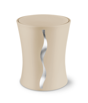 Feuer und Erde Contura Streifen Bio Lehm Urne