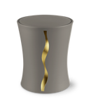 Feuer und Erde Contura Streifen Bio Lehm Urne-1