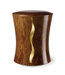 Feuer und Erde Contura Streifen Bio Lehm Urne-14