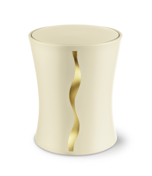 Feuer und Erde Contura Streifen Bio Lehm Urne