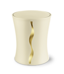 Feuer und Erde Contura Streifen Bio Lehm Urne-15