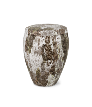 Feuer und Erde Birke Bio Lehm Urne