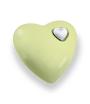 Feuer und Erde Herz Bio Lehm Urne-20