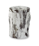 Feuer und Erde Birke Bio Lehm Urne-4