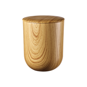 Feuer und Erde Elegance Bio Lehm Urne - 0