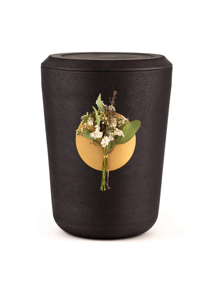 Coal urn decorative element Floral Edition - 0