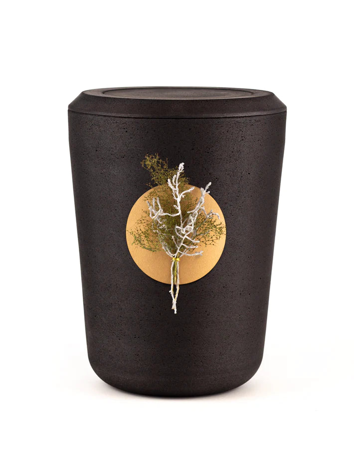 Coal urn decorative element Floral Edition