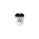 Feuer und Erde Fussball Pure Memory Bio Lehm Urne-5