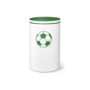 Feuer und Erde Fußball Rondo Bio Lehm Urne-5