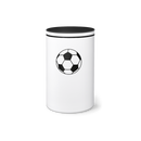 Feuer und Erde Fußball Rondo Bio Lehm Urne-4