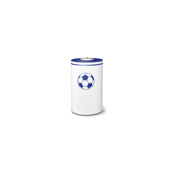 Feuer und Erde Fußball Rondo Memory Bio Lehm Urne