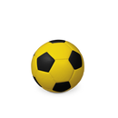 Feuer und Erde Fußball Bio Lehm Urne-1