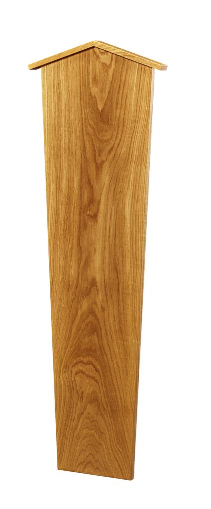 Lavabis gravestone form 15 red oak lacquered set of 5