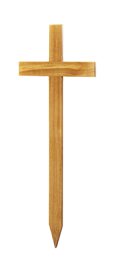 Lavabis grave cross shape 1 red oak lacquered set of 5