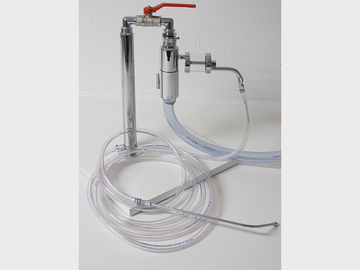 Lavabis Hydro-Abspirator Set verchromt mit Glas 3-teilig - 0