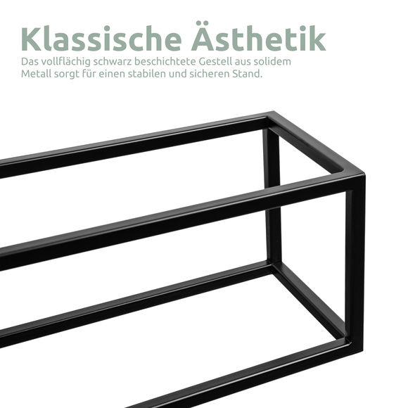 Dekorationssäulen mit robustem Stahlgestell