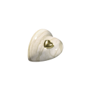 Feuer und Erde Herz Memory Bio Lehm Urne-14