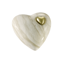 Feuer und Erde Herz Bio Lehm Urne-14