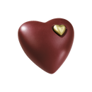 Feuer und Erde Herz Bio Lehm Urne-4