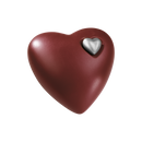 Feuer und Erde Herz Bio Lehm Urne-5