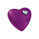 Feuer und Erde Herz Bio Lehm Urne-3