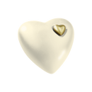 Feuer und Erde Herz Bio Lehm Urne-15