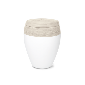 Orizzonte di fuoco e terra Omega urna di argilla organica - 0