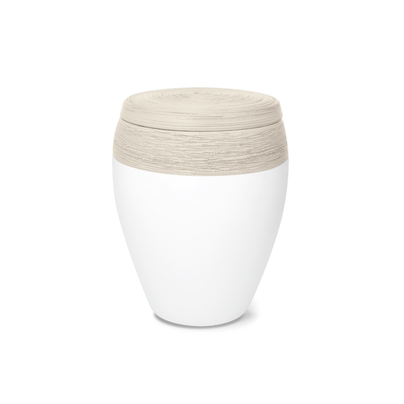 Feuer und Erde Horizont Omega Bio Lehm Urne