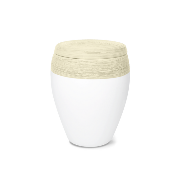 Feuer und Erde Horizont Omega Bio Lehm Urne