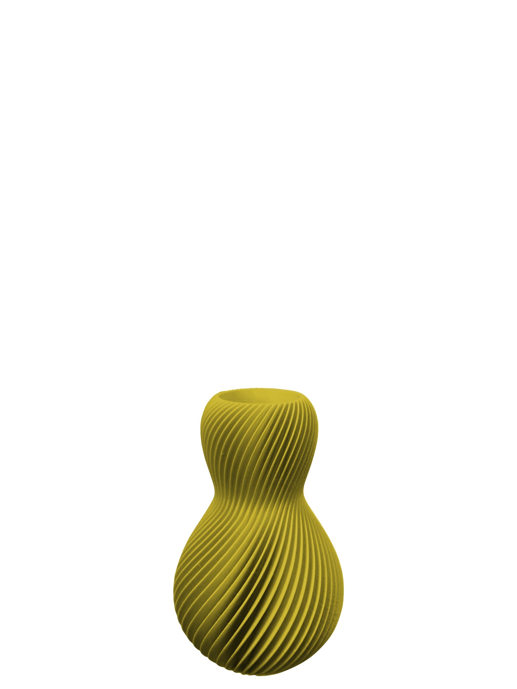 Buy mustard-yellow 3D-Decorations decorative vase Helios